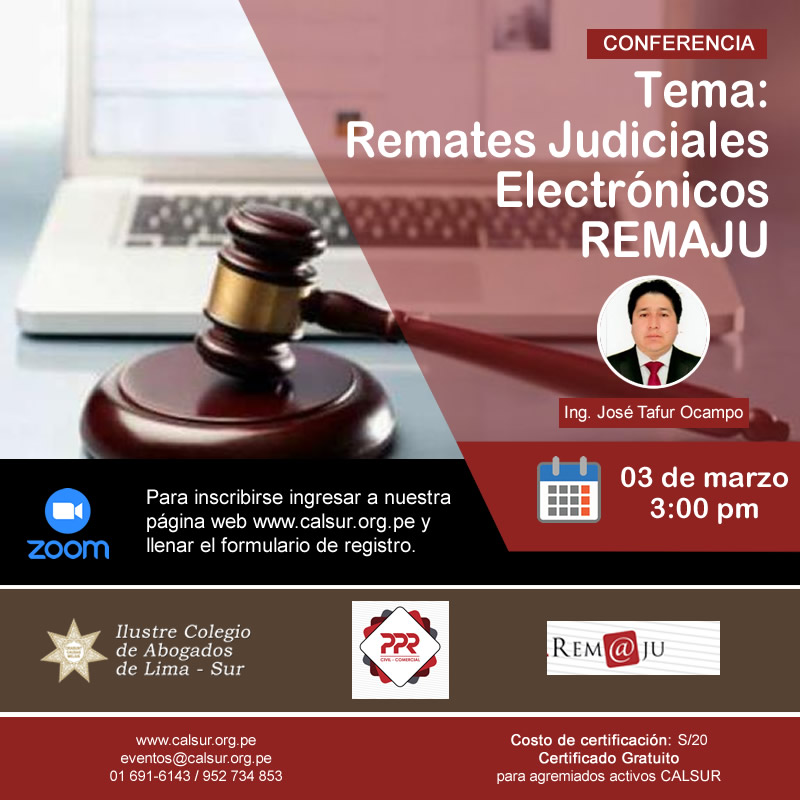 Remates Electrónicos – Remaju