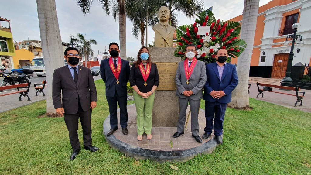 Romería al Busto de Francisco García Calderón y Landa