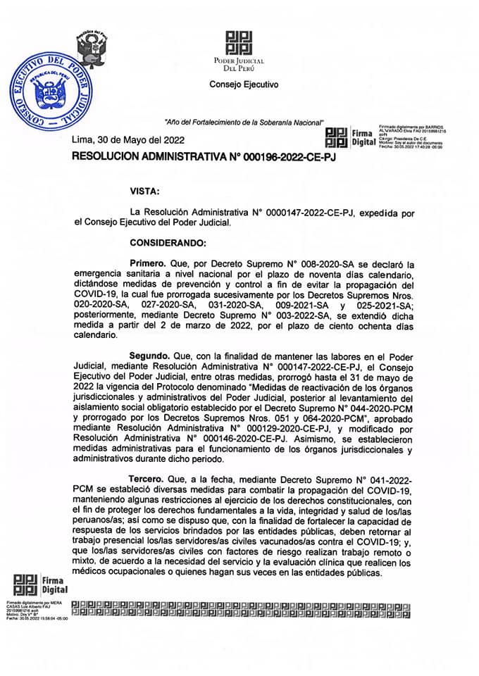 Retorno al trabajo presencial a jornada completa