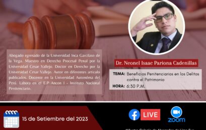 Beneficios Penitenciarios en los Delitos contra el Patrimonio