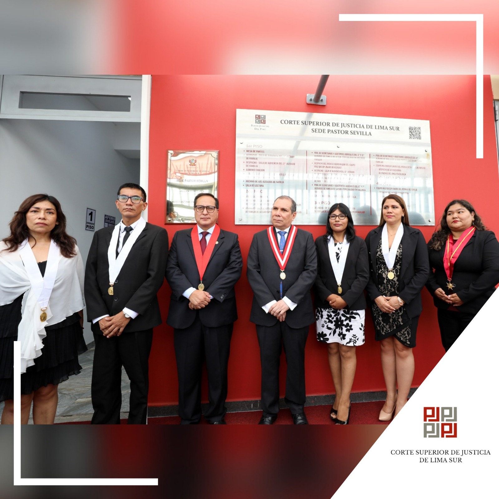 CALSUR participa en la Inauguración de Sede Judicial en el Distrito de Villa El Salvador