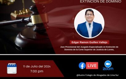 Jurisprudencia del Proceso del Extinción de Dominio