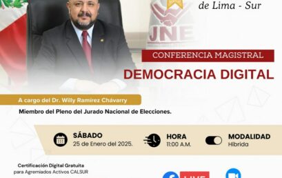 Conferencia Magistral Democracia Digital