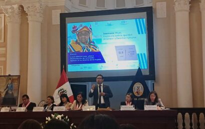 El Dr. Vicente Paul Espinoza Santillán destaca en seminario sobre Mujer, Acceso a la Justicia e Igualdad de Género