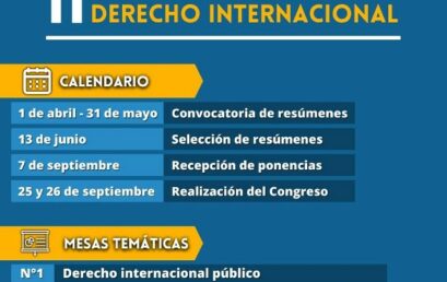 II Congreso Peruano de Derecho Internacional