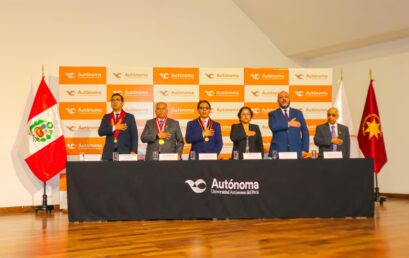 Conmemoración por el Día del Abogado en las instalaciones de la Universidad Autónoma del Perú