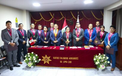 Emotiva Ceremonia de Incorporación de Nuevos Agremiados al Ilustre Colegio de Abogados de Lima Sur