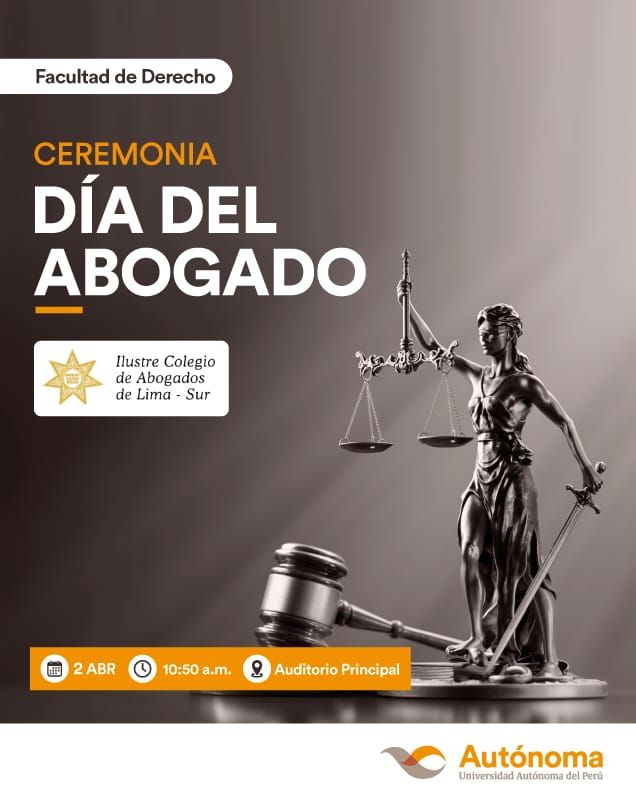 Ceremonia día del Abogado