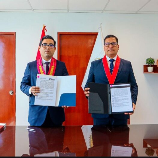 Suscripción de adenda al convenio de colaboración entre CALSUR y el Ministerio Público de Lima Sur