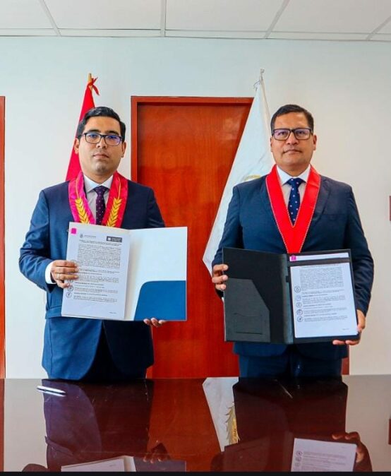 Suscripción de adenda al convenio de colaboración entre CALSUR y el Ministerio Público de Lima Sur