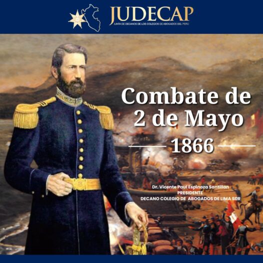 Saludo por el aniversario del combate del 2 de mayo JUDECAP