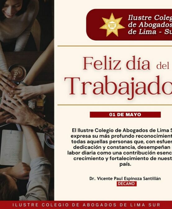 ¡Feliz Día del Trabajador!