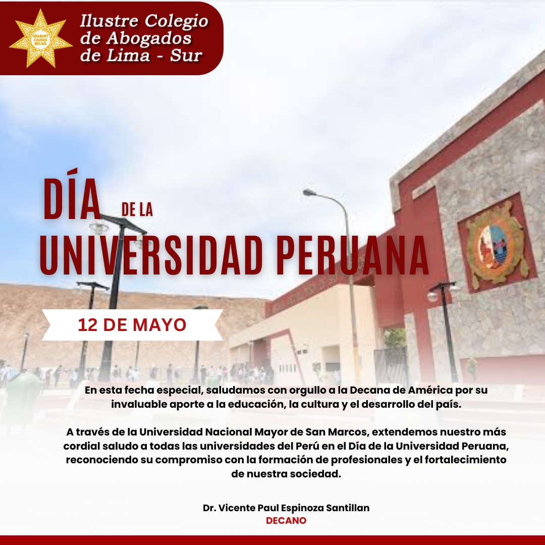 Saludo Día de la Universidad