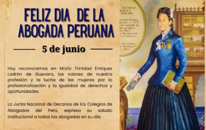 JUDECAP saluda a las abogadas peruanas por su día