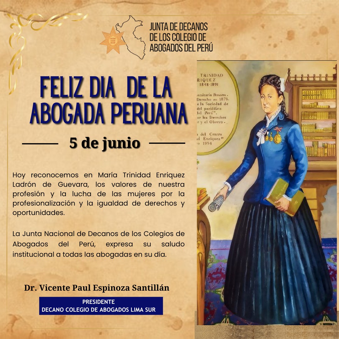 JUDECAP saluda a las abogadas peruanas por su día