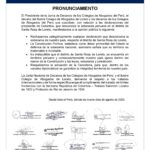Pronunciamiento JUDECAP