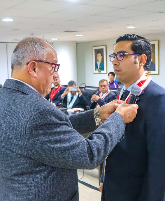 Presidente JUDECAP juramenta como miembro titular del CDCP3