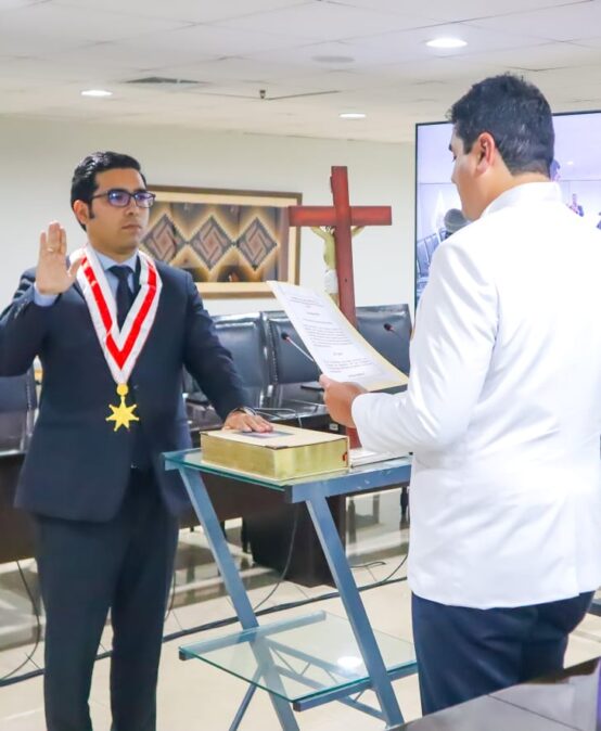 Presidente JUDECAP juramenta como miembro titular del CDCP5