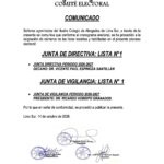 Asignación de números de las listas inscritas y habilitadas – Elecciones 2025