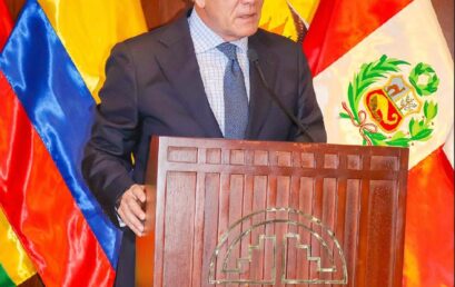 Conferencia Académica de la FIA en las instalaciones de la Comunidad Andina de Naciones