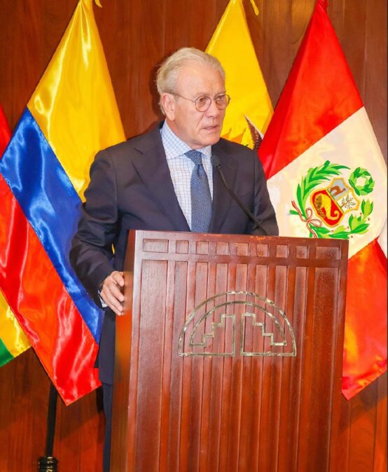 Conferencia Académica de la FIA en las instalaciones de la Comunidad Andina de Naciones