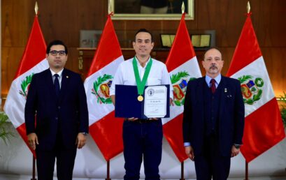 Presidente de la República José Enrique Jerí recibió el reconocimiento de la FIA