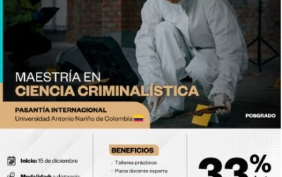 Maestría en Ciencia Criminalística – Univ Norbert Wiener