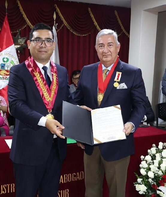 asumieron funciones las autoridades del Ilustre Colegio de Abogados de Lima Sur 1