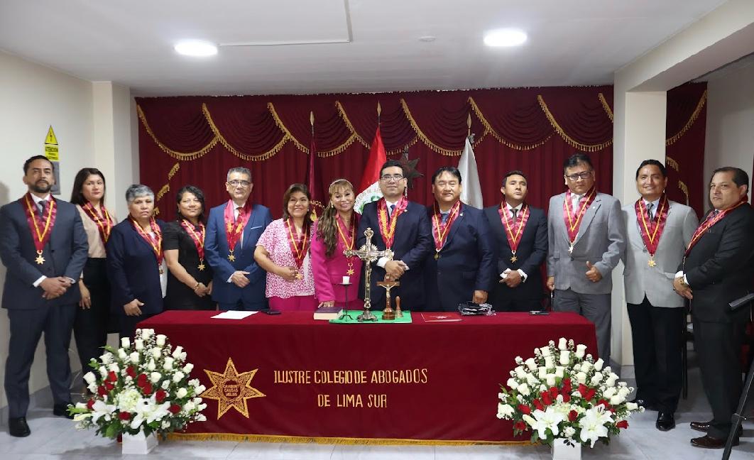 Autoridades del Ilustre Colegio de Abogados de Lima Sur asumen funciones para el periodo 2026-2027 Autoridades del Ilustre Colegio de Abogados de Lima Sur asumen funciones para el periodo 2026-2027