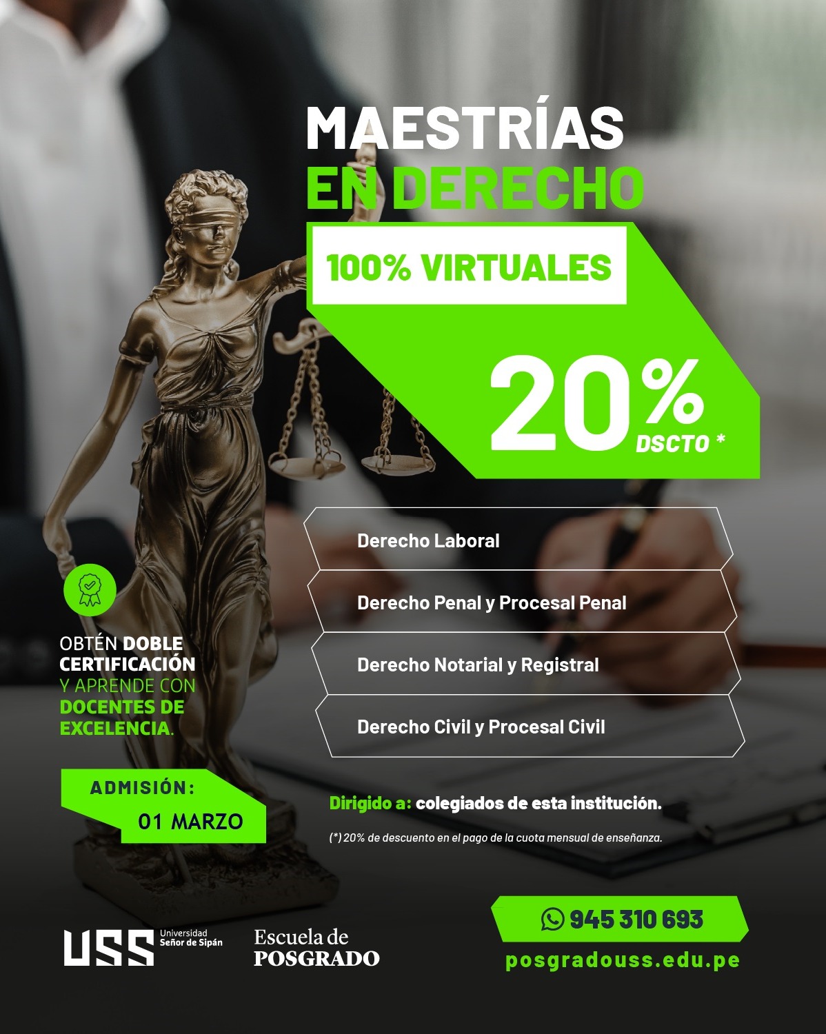 Maestría en Derecho Univ Señor de Sipán Maestría en Derecho Univ Señor de Sipán