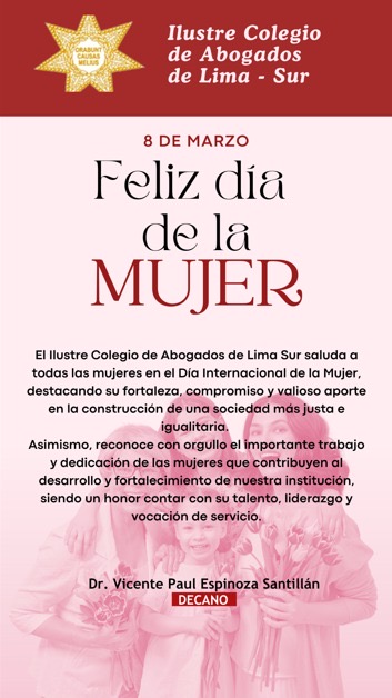 Feliz Día de la Mujer