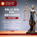 Feliz Día del Abogado