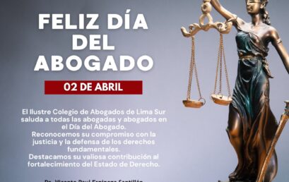 Feliz Día del Abogado