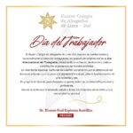 CALSUR les desea un Feliz Día del Trabajo